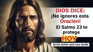 DIOS DICE: ¡No ignores esta Oración! El Salmo 23 te protege HOY Actúa antes que sea tarde