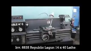 6835 Republic Lagun Lathe