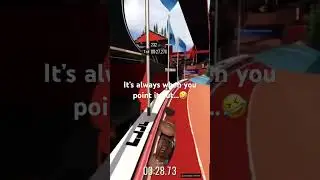 Jinxed it 😳 #formula1 #gaming #vr #gameplay #racing #customtracks #highspeedracing #adrenalinerush