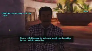 Fallout new vegas modded gameplay, Dynamo ENB + NMC's texture pack.