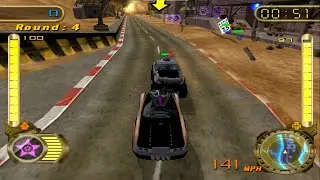 Hot Wheels Velocity X - Gameplay - Ghost Town Race