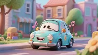 The Little Car That Sang a Song 🚗🎵 | Nursery Rhymes & Kids Songs