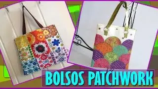 Bolsos y Carteras Patchwork - En Tela Estilo y Tendencias