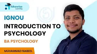 Introduction to Psychology | BA Psychology | IGNOU Psychology I Learnwise | IGNOU Malayalam