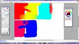 Understanding the Sliders in Easy Paint Tool Sai for Blending