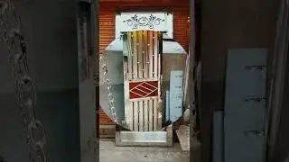 Steel Gate Degin 4&times;7 | #steel #ytshorts #short #fabrication #trending