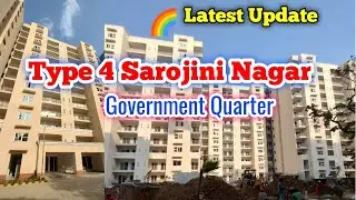 Type 4 sarojini nagar government quarter | type 4 government quarters in delhi
