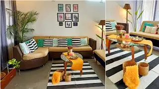 BOHO + MODERN Living Room Makeover 2022 😍 || Living Room Decorating Ideas