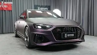 Best Fitment for 2021 Audi RS4 BONOSS Wheel Spacers Front 12mm Rear 12mm Before and After