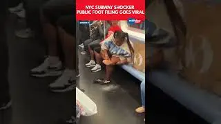 Woman Scrapes Feet on NYC Subway Floor: Viral Video Sparks Outrage Over Hygiene