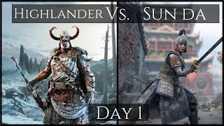 Dueling Sun Da with Max Rep Highlander - New Season Duels - For Honor