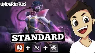 Sometimes the BEST BUILDS are the most BALANCED ones! AMAZING GAME! [Dota Underlords]