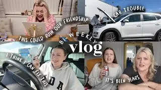 Solo Road Trip To Emma's House, Painting Each Other + Car Trouble / WEEKLY VLOG 38