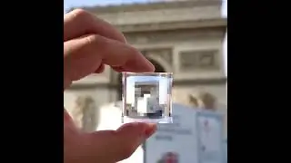 This 'pixel window' for #pixelart lovers was created by #Japanese material designer Monoli  #art