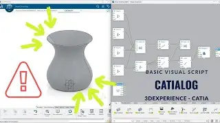 3DEXPERIENCE Visual Scripting | CATIA Automation Tutorial - CATIALOG