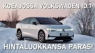 Koeajossa Volkswagen ID.7 - Paras hintaluokassaan
