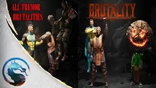 Mortal Kombat 1 ALL Tremor Brutalities!