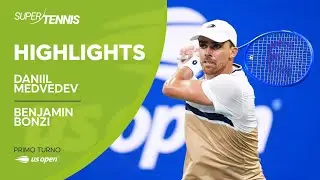 Medvedev vs Bonzi | Highlights Primo Turno US Open 2025