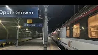 EP07-1040 arrives at Opole Glowny on Tuesday 3rd December 2024