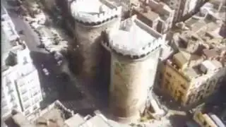 Valencia (España) desde el aire 1988