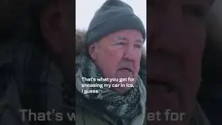 Jeremy Clarkson Pushes Richard Hammond Down a Mountain 😱 #Shorts