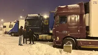 Польские водители приостановили акцию протеста на границе