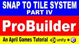 Build you own tile system with ProBuilder and Unity.