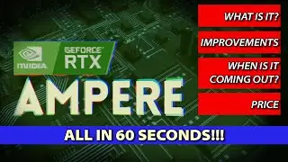 NVIDIA's Ampere 3000 Line - All the Latest News in 1 Minute