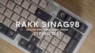 Rakk SInag98 (Gazzew Pink Boba Silent Linear)