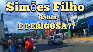 A MAIS PERIGOSA do BRASIL? Fui CONFERIR de perto A CIDADE de SIMÕES FILHO BA 