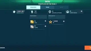 WR 9.8 million damage hilight gameplay video War Robots #gaming #contentcreator #warrobots #trending