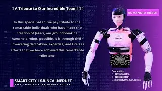 Genius Jazari | Unveiling Jazari | Pakistan's First 3D-Printed Humanoid Robot | Future of Robotics