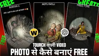  Old Characters Flashlight Ai Video Editing | Horror Torch Ai Video Editing | flashlight ai video