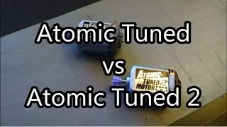 【ミニ四駆】Тестирование Tamiya Mini 4WD: Atomic Tuned против Atomic Tuned 2