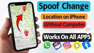 Update! Spoof/Change location on iPhone without Computer (Only Way that Works On All the iOS Apps)