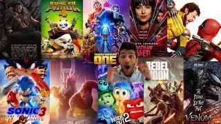 RANKING ALL 10 NEW FILMS I SAW IN THE CINEMA&rsquo;S IN 2024! [140K SUBS]