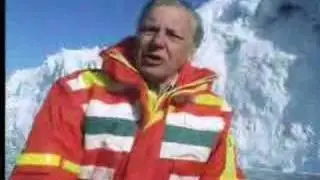 David Attenborough at huge glaciers in Antarctica - BBC wildlife