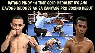🇵🇭 Pinoy Tricycle Driver Nag-boxing Unang Sabak K'O Ang Indonesian Fighter