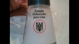 Esmalte endurecedor para u&ntilde;as de Qu&iacute;mica Alemana