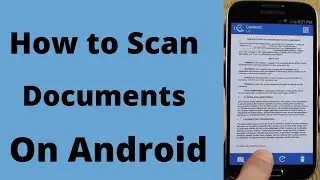 How to Scan Documents on Android ( Google Drive 2022 )