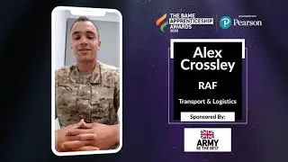 Apprentice Spotlight - Alex Crossley &ndash; RAF