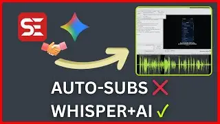STOP Using YouTube Auto-Subtitles! Use Whisper + AI Translation (FREE 2025)