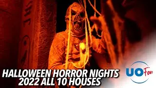 ALL 10 Halloween Horror Nights 31 House Walkthroughs | 2022