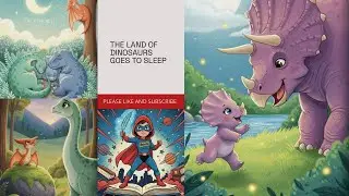 The Land of Dinosaurs Goes to Sleep 🦖🌙 | Children&rsquo;s Bedtime Story & Read-Aloud