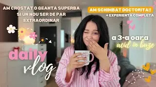 Vlog: o noua tura de acid in buze | am schimbat doctorita + am crosetat o geanta