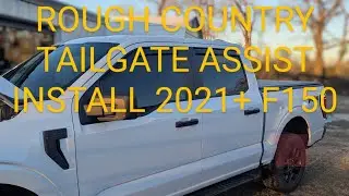 Installing a tailgate assist on a 2021+ F150 - 10 minute or less install!