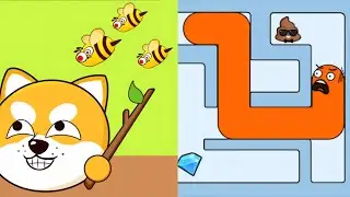 Dog Draw Vs Pet Me Maze - Up To Max Level SpeedRun Gameplay 