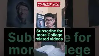 COMEDK 2023 Strategy | COMEDK last minute tips and tricks 🎯 #shorts #comedk #education #strategy