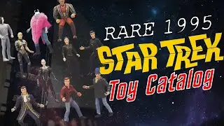 Unveiling Rare Treasures: 1995 Bandai Star Trek Toy Catalog Revealed!