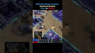 Maru vs GuMiho ESL SC2 Masters Summer 2023 Finals Knockout Bracket Part 23 #shorts #starcraft